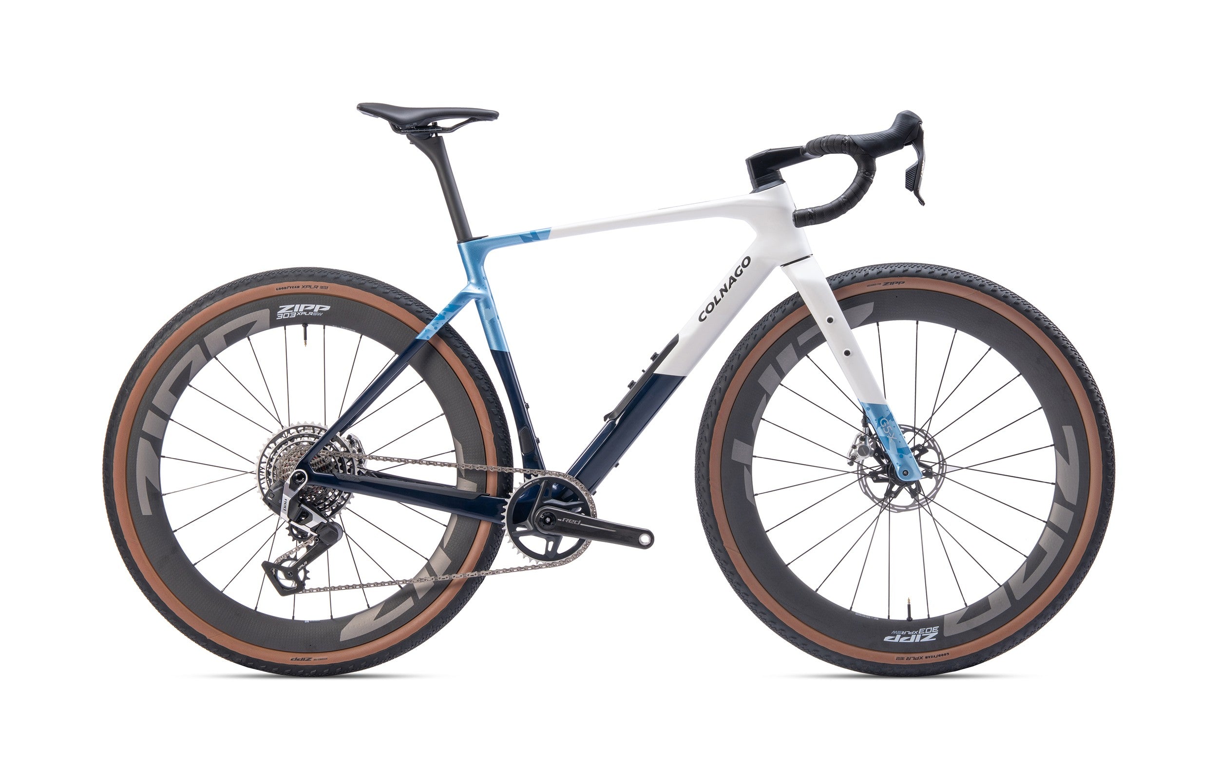 Colnago G5-X 1x Carbon Gravel Bike with SRAM Force XPLR E1 & Vision TC45